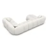 Strukturstoff U-Form XL Wohnlandschaft Savira – Bild 50
