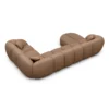 Kunstleder U-Form XL Wohnlandschaft Savira – Bild 55