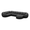 Kunstleder U-Form XL Wohnlandschaft Savira – Bild 26