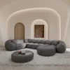 Kunstleder U-Form XL Wohnlandschaft Savira – Bild 16