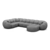 Kunstleder U-Form XL Wohnlandschaft Savira – Bild 38