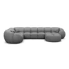 Kunstleder U-Form XL Wohnlandschaft Savira – Bild 39