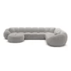Cord U-Form XXL Wohnlandschaft Savira – Bild 22