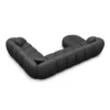 Echtleder U-Form XXL Wohnlandschaft Savira – Bild 28
