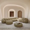 Echtleder U-Form XXL Wohnlandschaft Savira – Bild 14