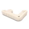 Strukturstoff U-Form XXL Wohnlandschaft Savira – Bild 47