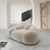 Samtstoff Sessel Solira