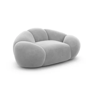 Samtstoff Sessel Solira