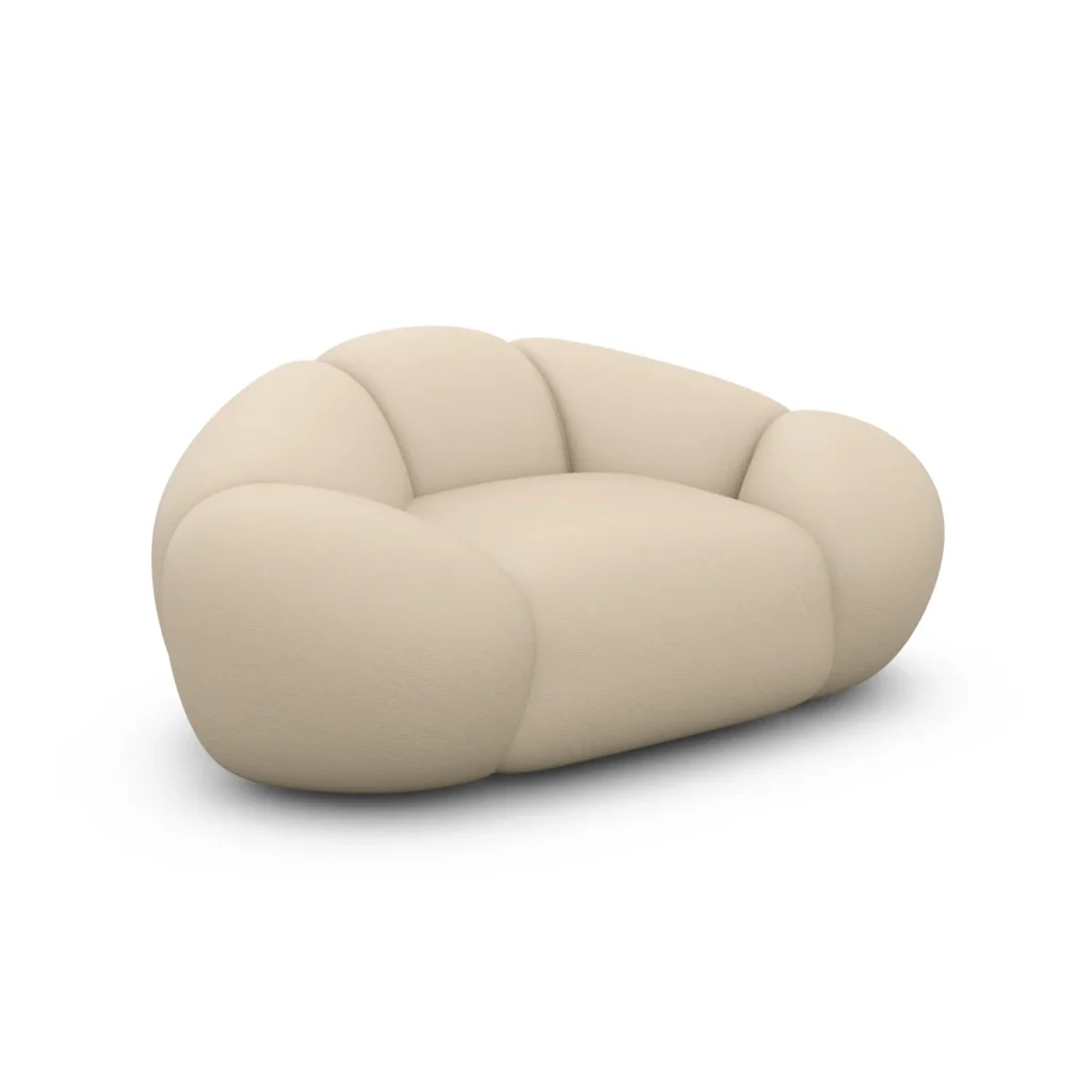 Kunstleder Sessel Solira