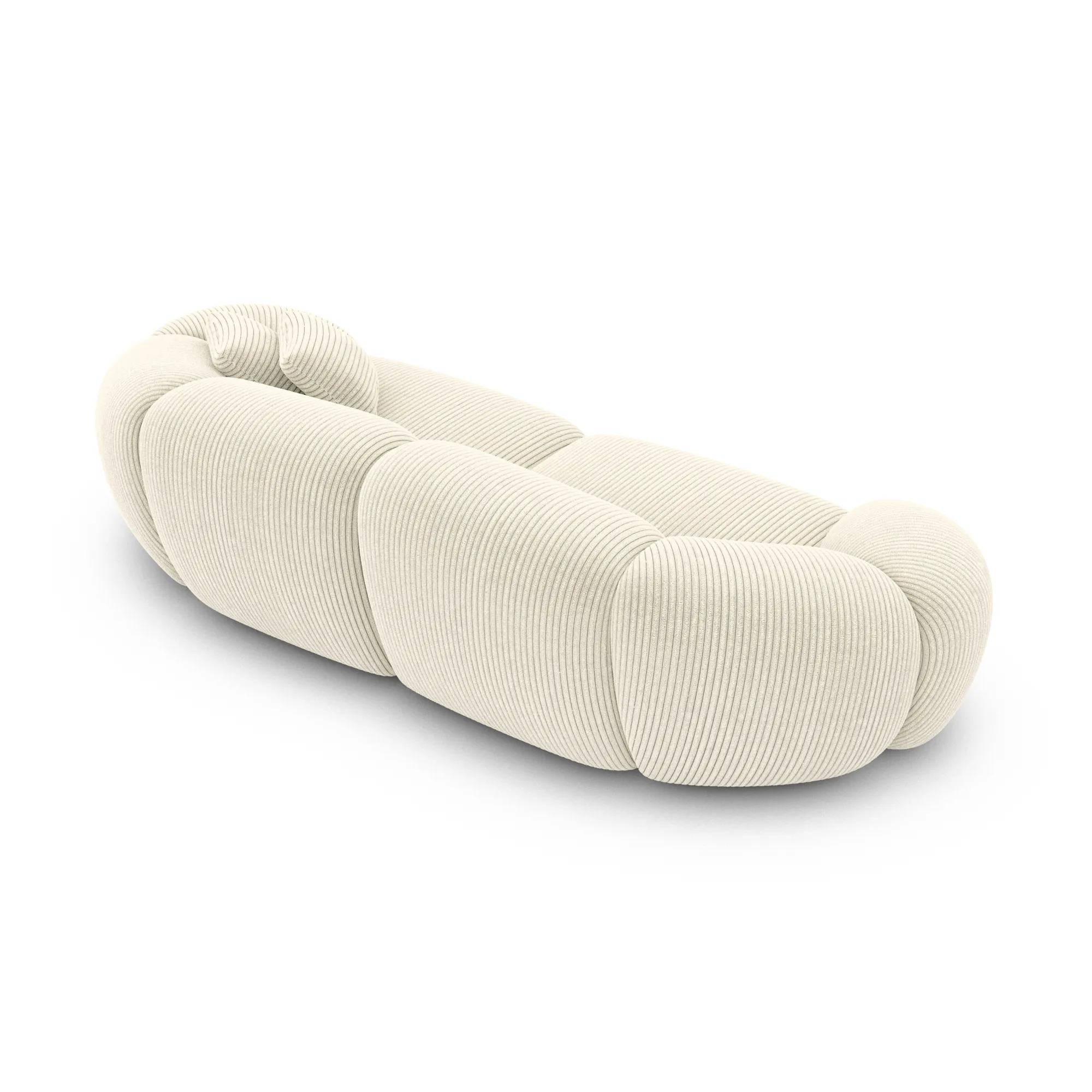 Cord 2-Sitzer Couch Solira – Bild 13