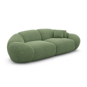 Strukturstoff 2-Sitzer Couch Solira