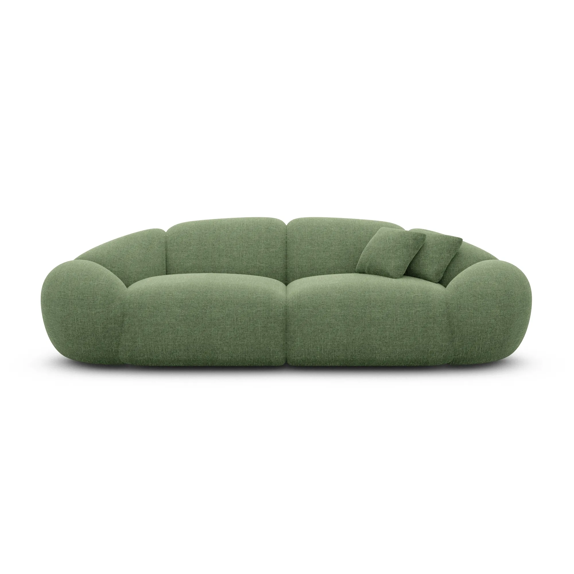 Strukturstoff 2-Sitzer Couch Solira – Bild 33