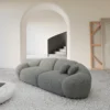 Strukturstoff 2-Sitzer Couch Solira – Bild 7