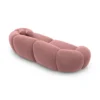 Samtstoff 2-Sitzer Couch Solira – Bild 45