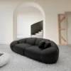 Echtleder 2-Sitzer Couch Solira – Bild 7