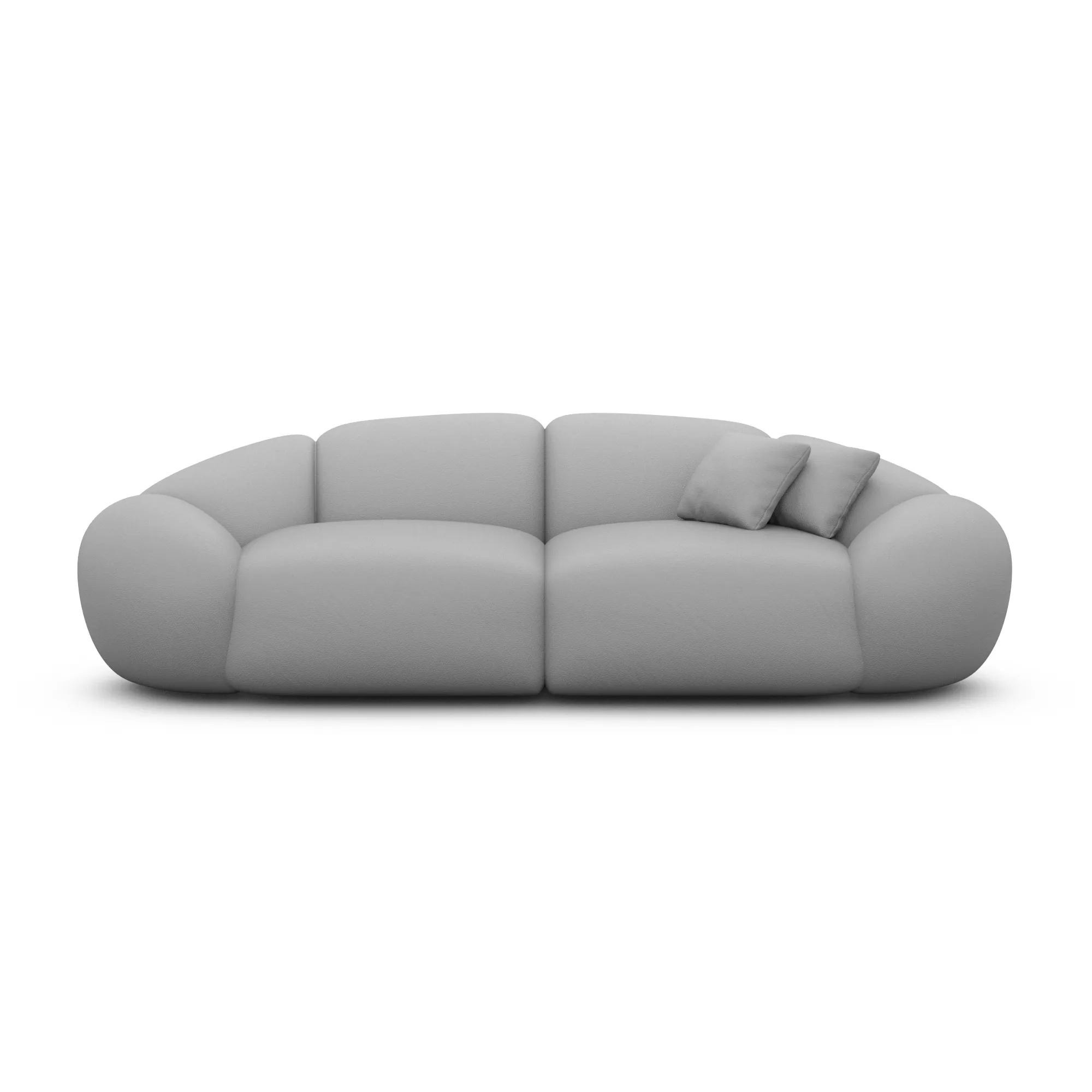 Echtleder 2-Sitzer Couch Solira – Bild 13