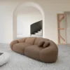 Kunstleder 2-Sitzer Couch Solira – Bild 2