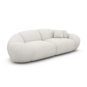Strukturstoff 3-Sitzer Couch Solira