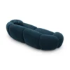 Samtstoff 3-Sitzer Couch Solira – Bild 39