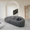Kunstleder 3-Sitzer Couch Solira – Bild 8