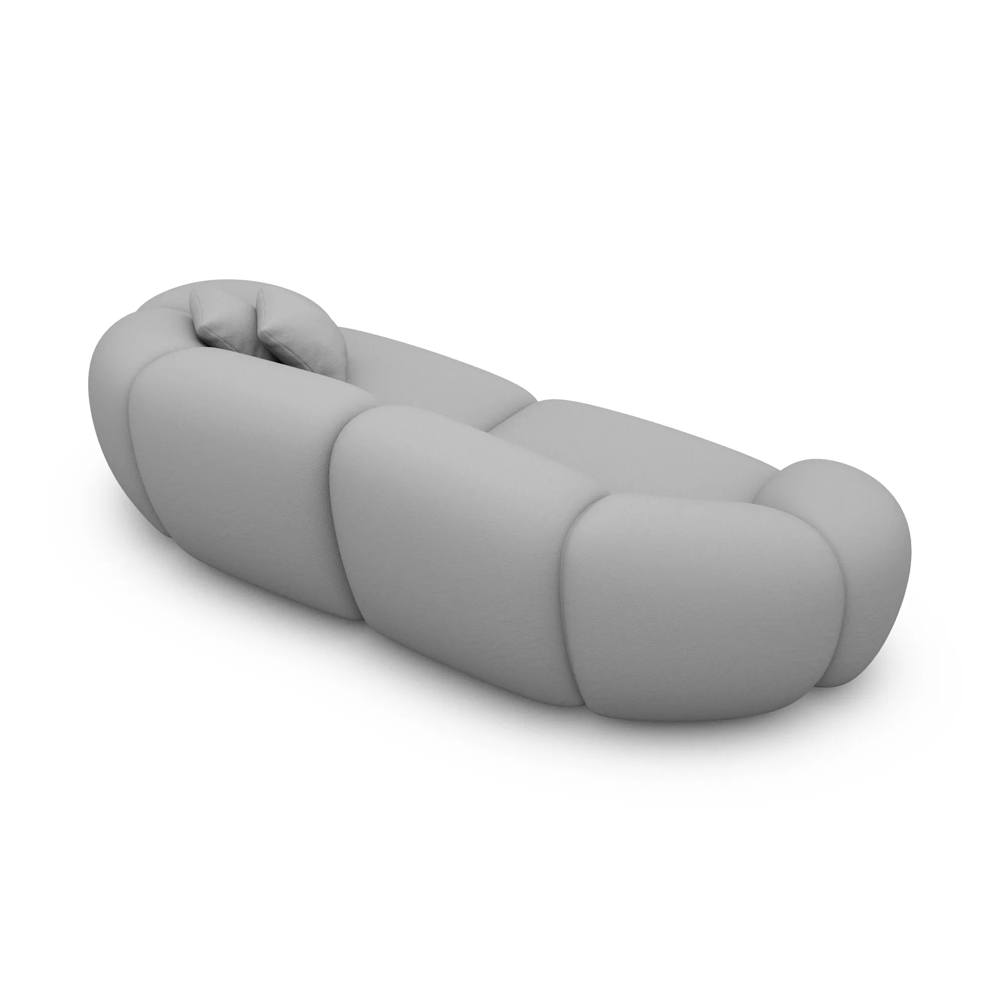 Kunstleder 3-Sitzer Couch Solira – Bild 11