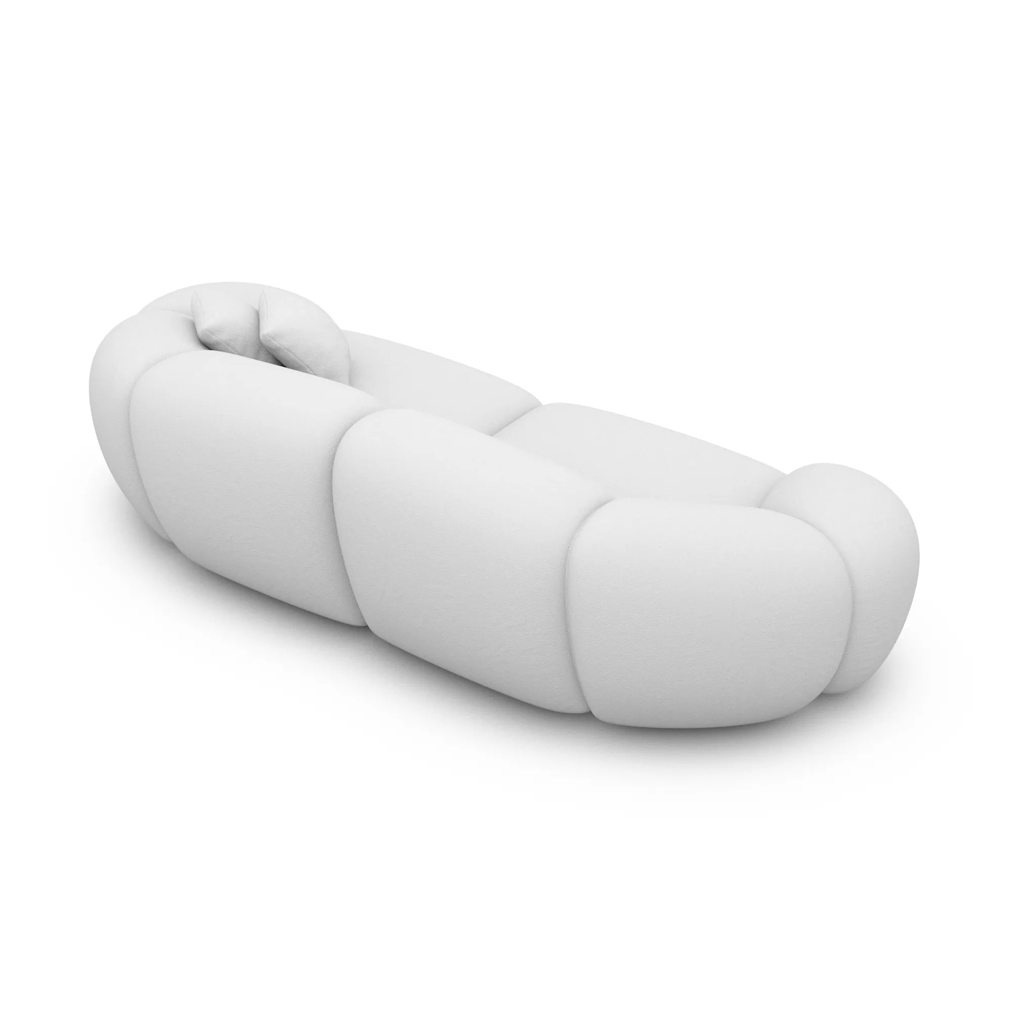 Kunstleder 3-Sitzer Couch Solira – Bild 14