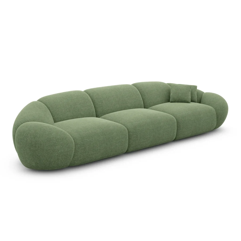 Strukturstoff 4-Sitzer Couch Solira