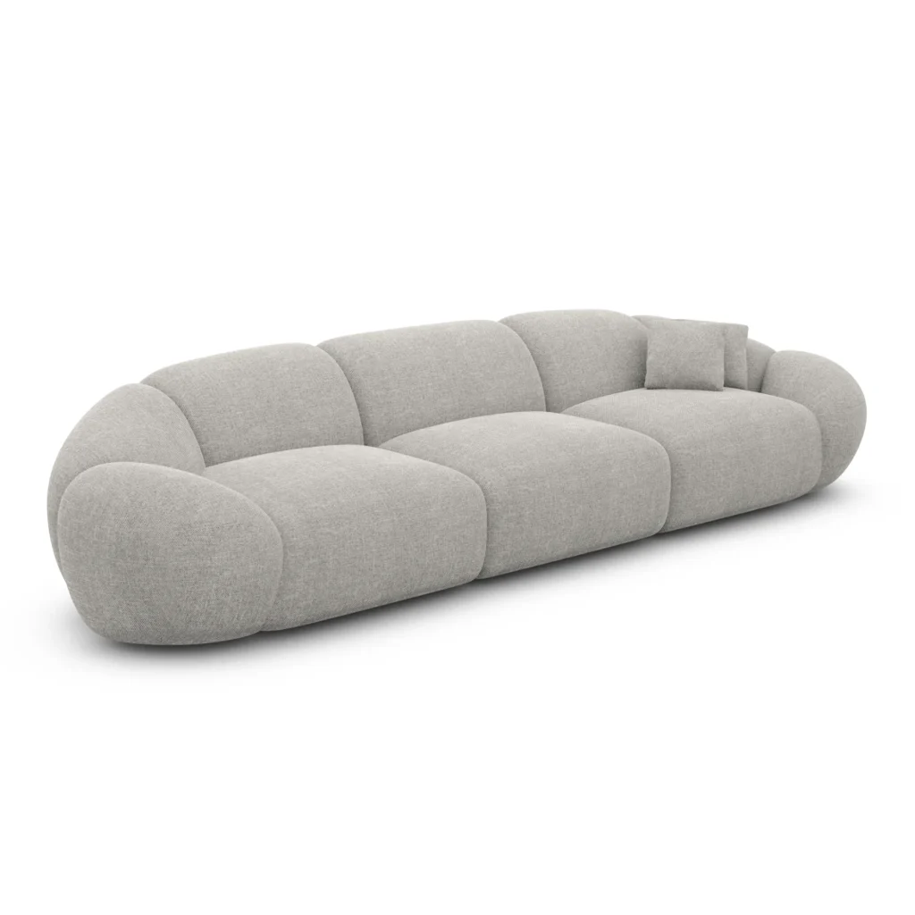 Strukturstoff 4-Sitzer Couch Solira