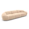 Samtstoff 4-Sitzer Couch Solira – Bild 13