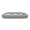 Samtstoff 4-Sitzer Couch Solira – Bild 32
