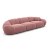 Samtstoff 4-Sitzer Couch Solira – Bild 37