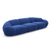 Samtstoff 4-Sitzer Couch Solira – Bild 40