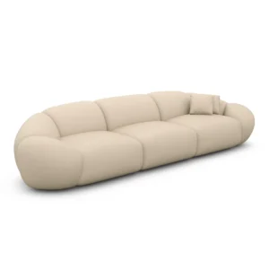Echtleder 4-Sitzer Couch Solira