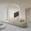 Kunstleder 4-Sitzer Couch Solira – Bild 6