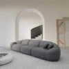 Kunstleder 4-Sitzer Couch Solira – Bild 3