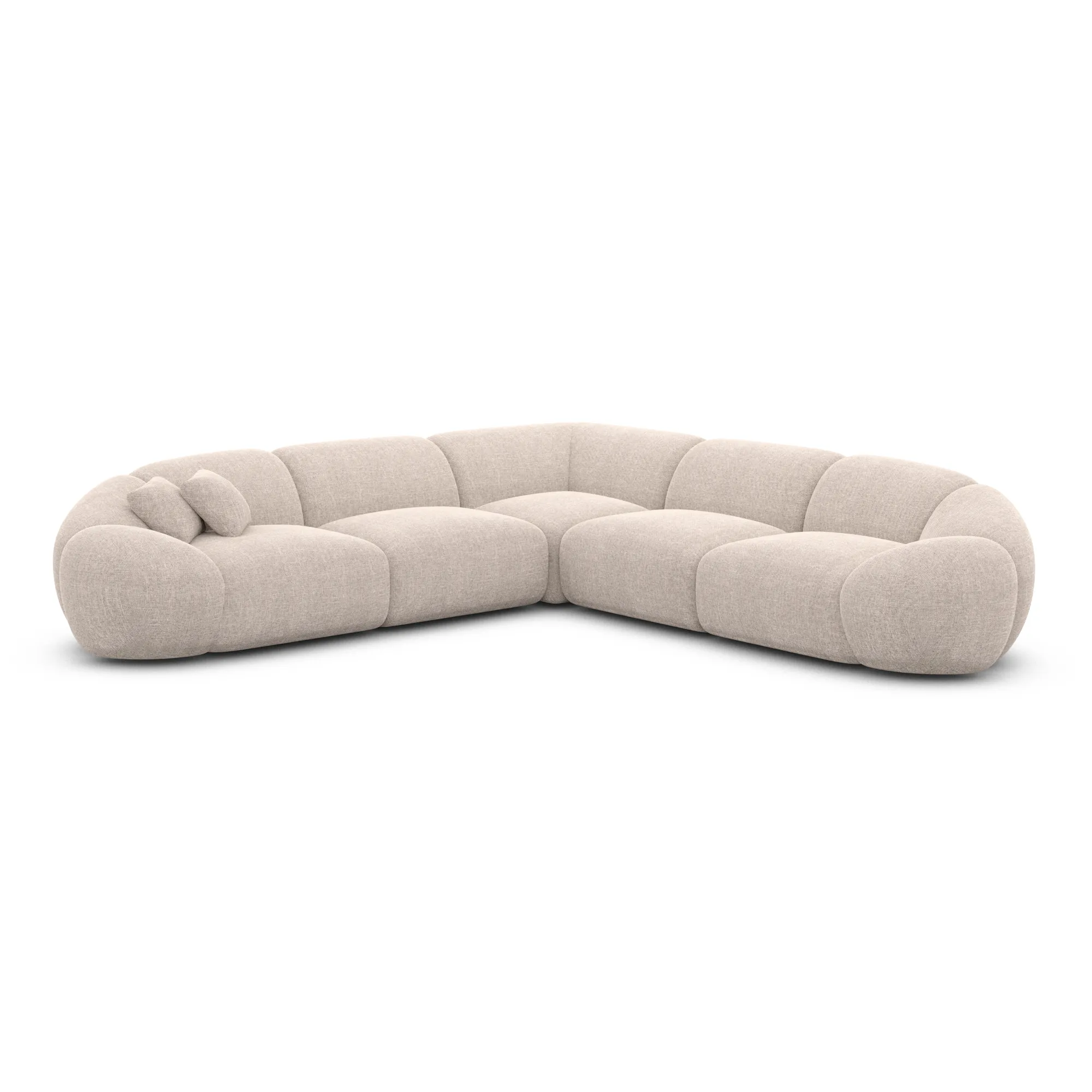Strukturstoff Ecksofa Solira – Bild 29