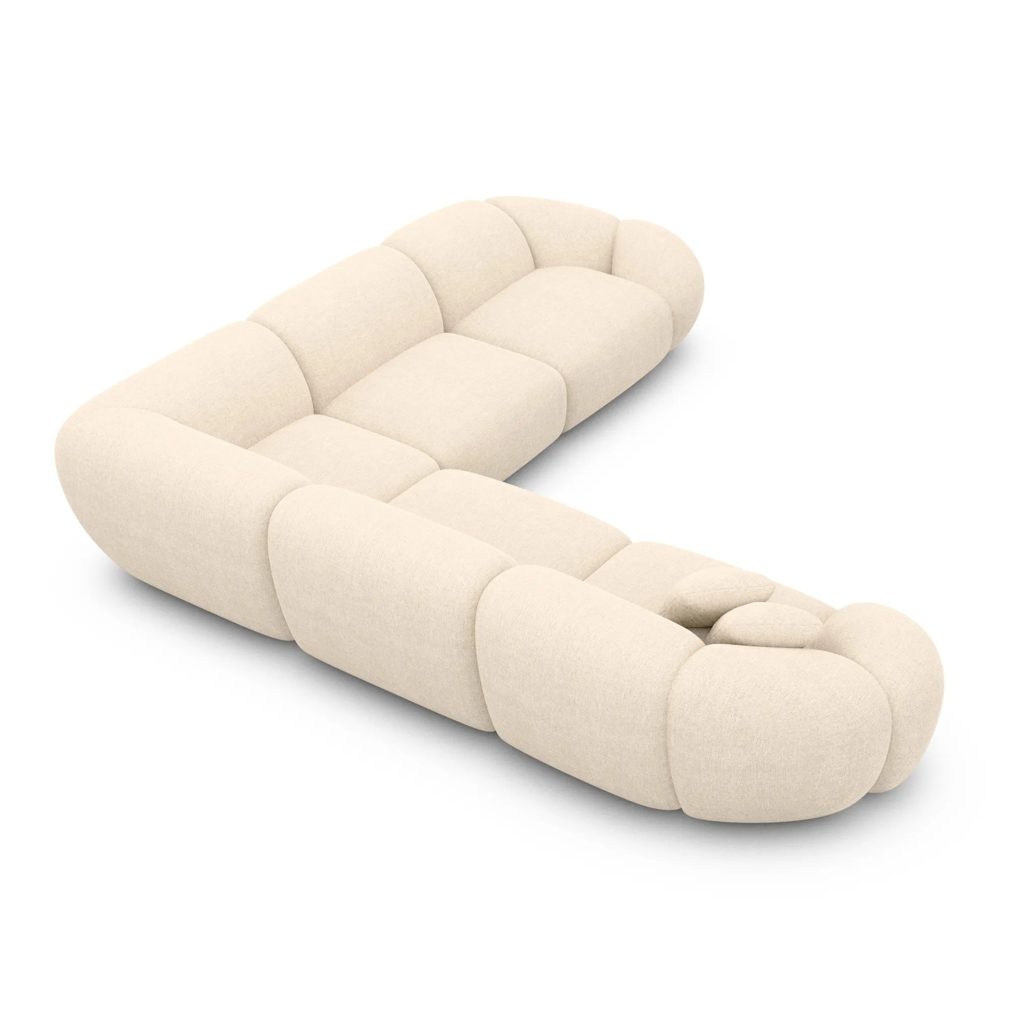Strukturstoff Ecksofa Solira – Bild 40