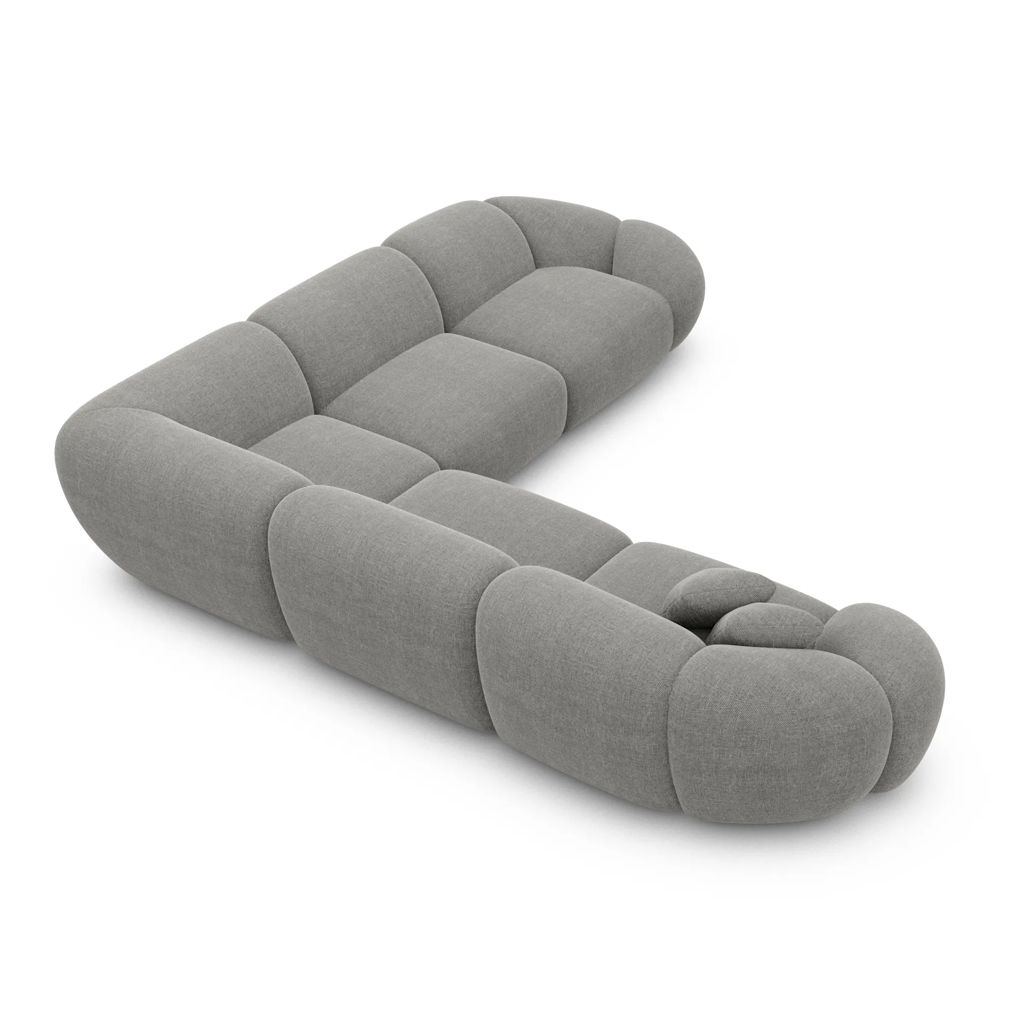 Strukturstoff Ecksofa Solira – Bild 19