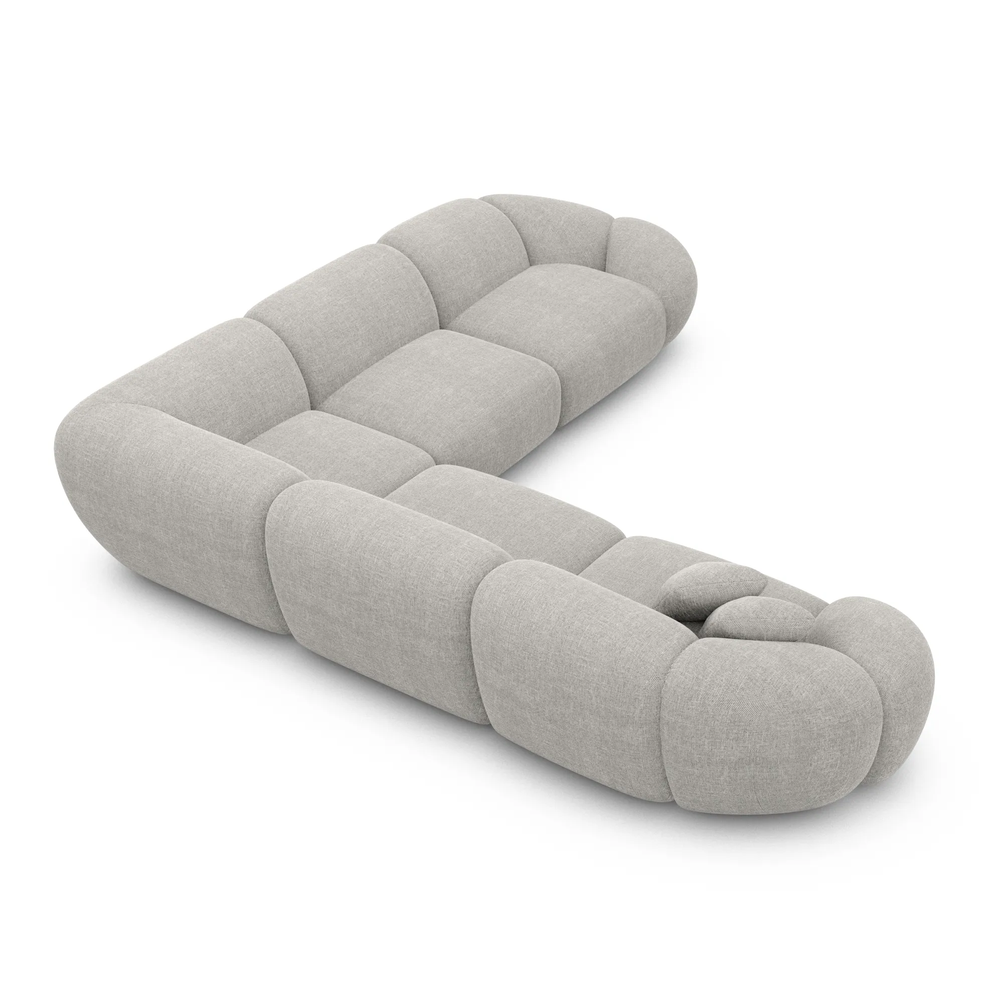 Strukturstoff Ecksofa Solira – Bild 22