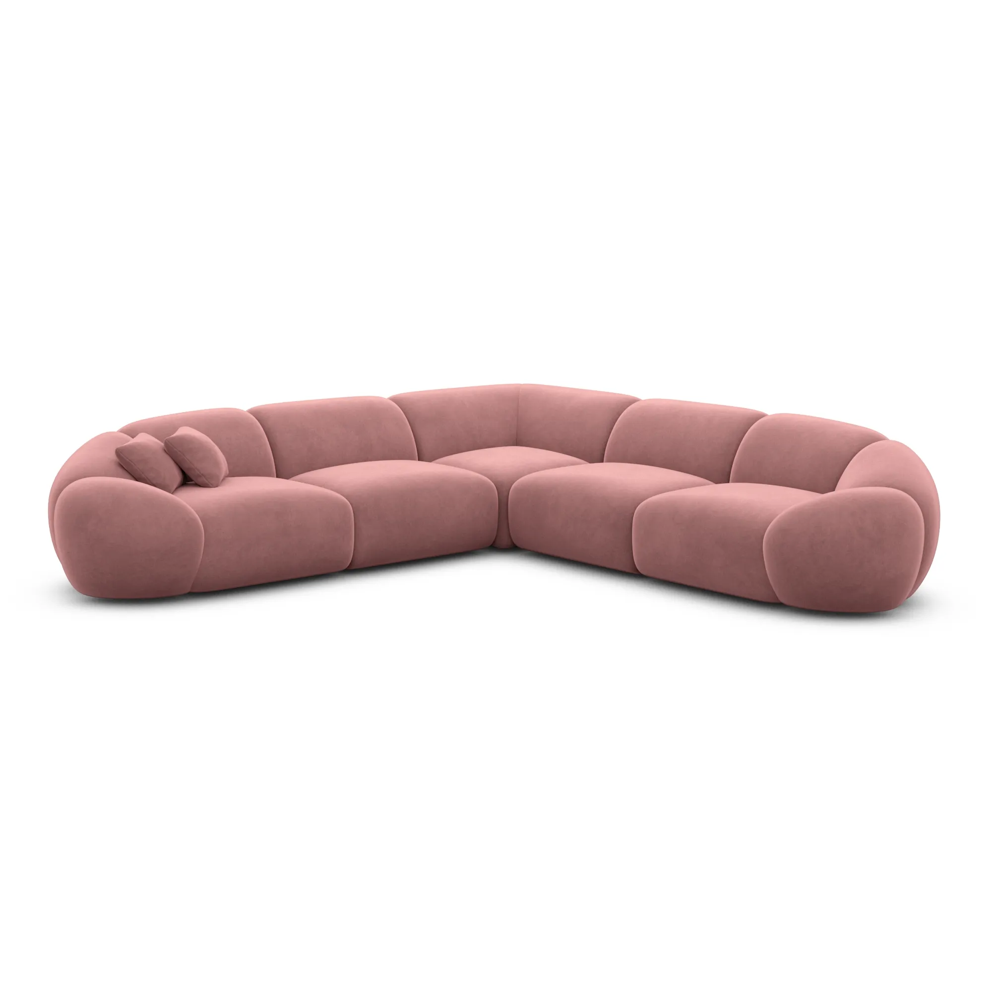 Samtstoff Ecksofa Solira – Bild 13