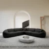 Echtleder Ecksofa Solira – Bild 5