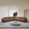 Echtleder Ecksofa Solira – Bild 6