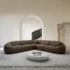 Echtleder Ecksofa Solira – Bild 8