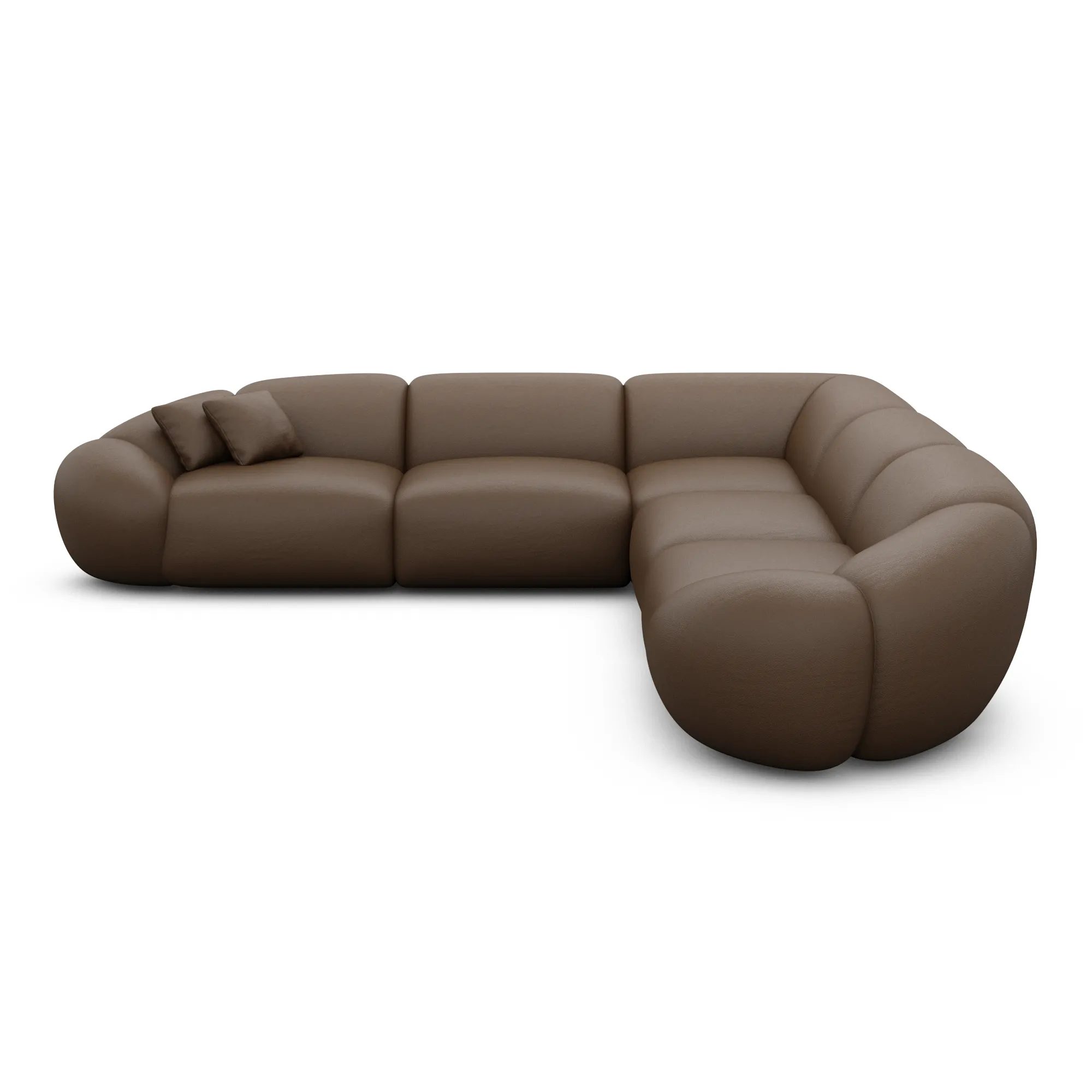 Echtleder Ecksofa Solira – Bild 13