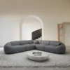 Echtleder Ecksofa Solira