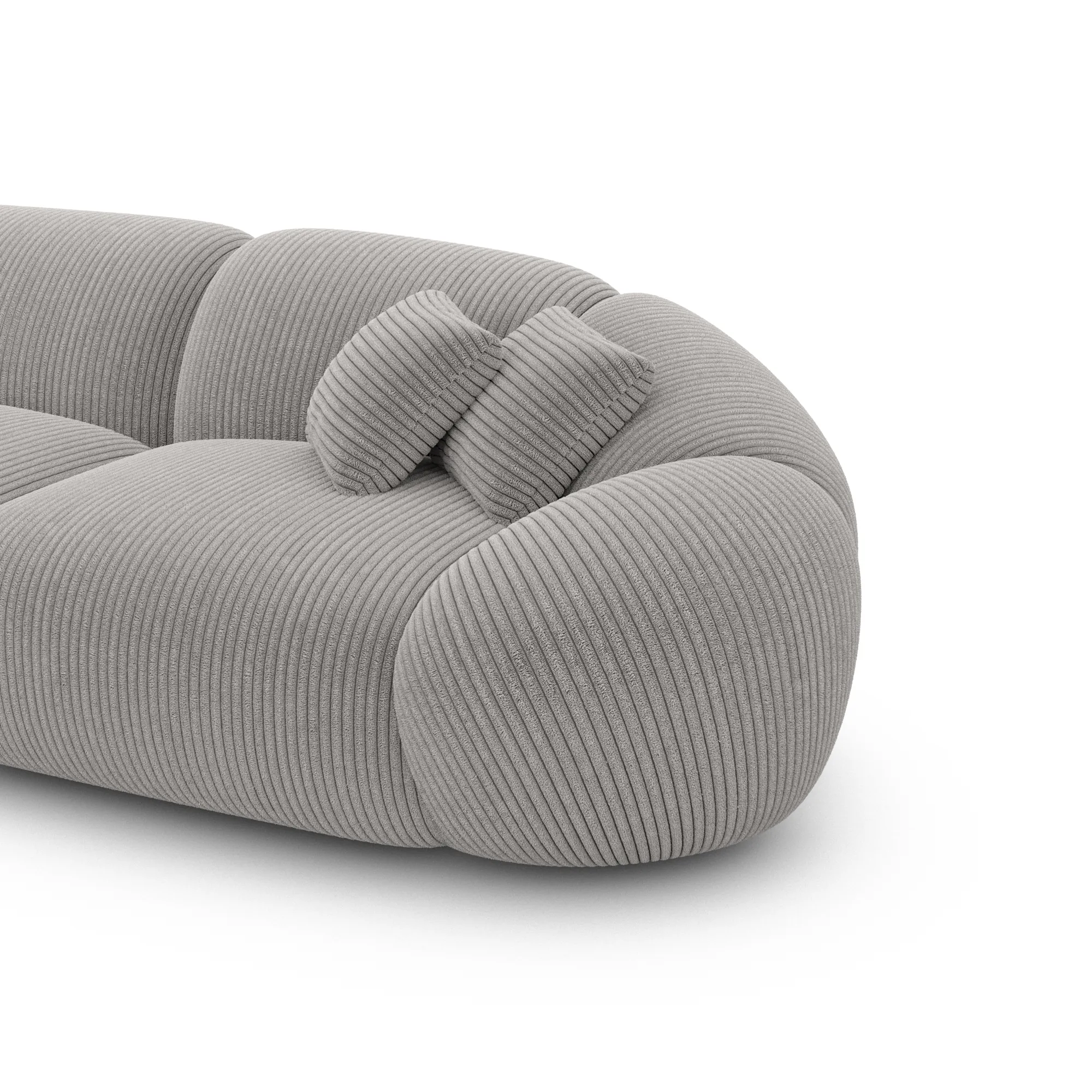 Cord U-Form XL Wohnlandschaft Solira – Bild 35