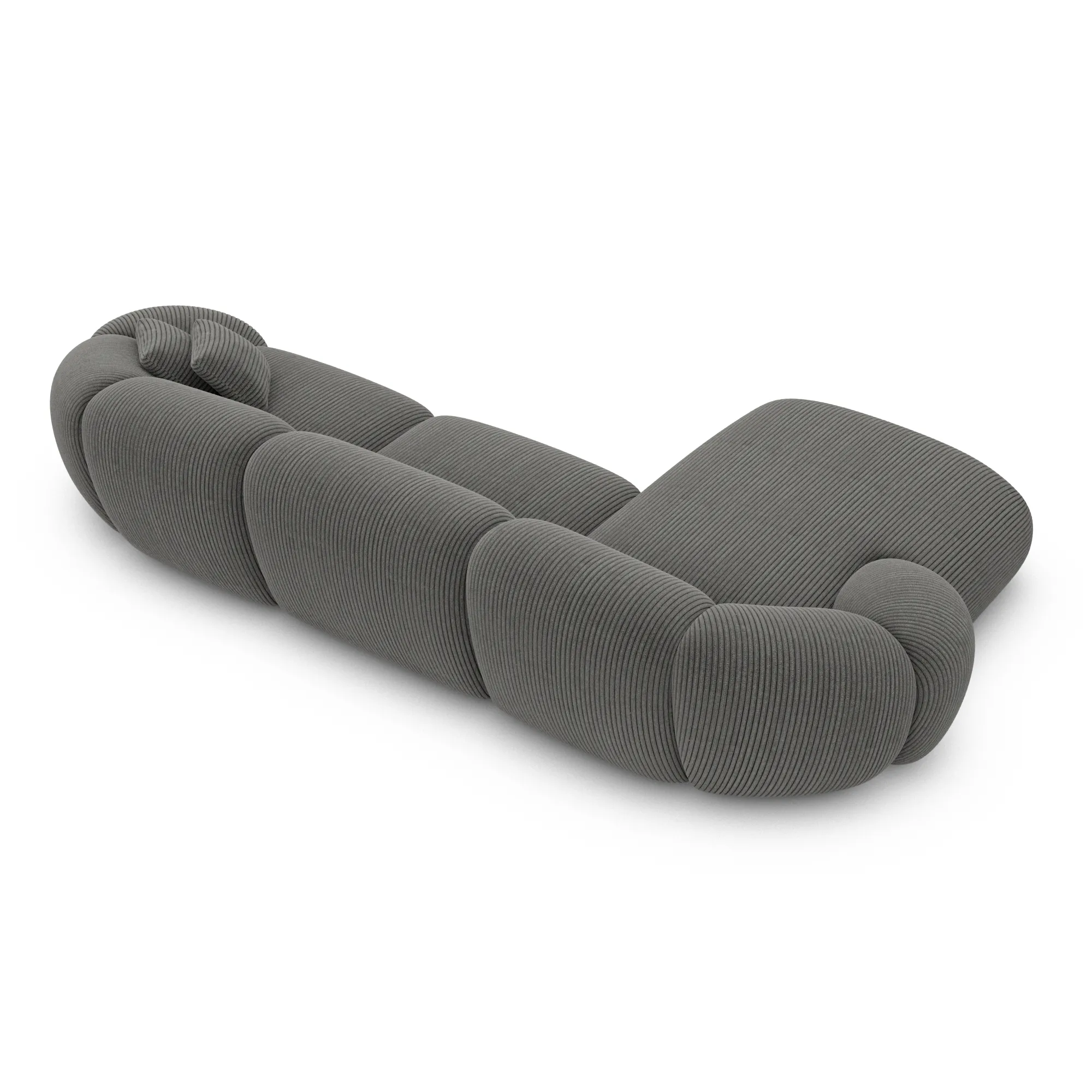 Cord L-Form Sofa Solira – Bild 23