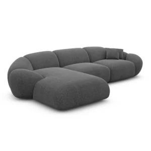 Strukturstoff L-Form Sofa Solira