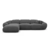 Strukturstoff L-Form Sofa Solira – Bild 70