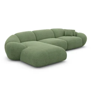 Strukturstoff L-Form Sofa Solira